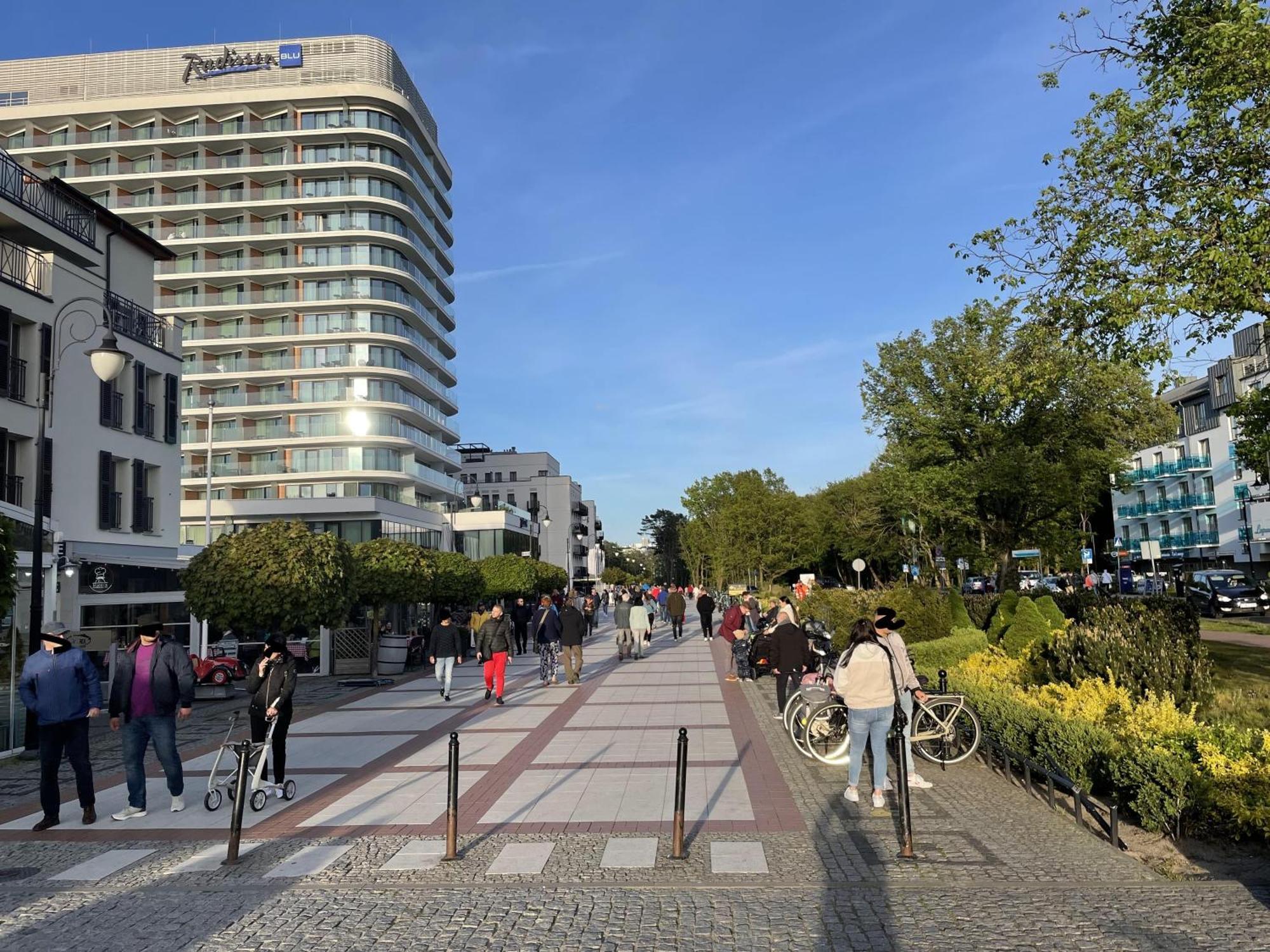 Apartment Gyna - Promenade - Strandnah Swinoujscie Exterior photo